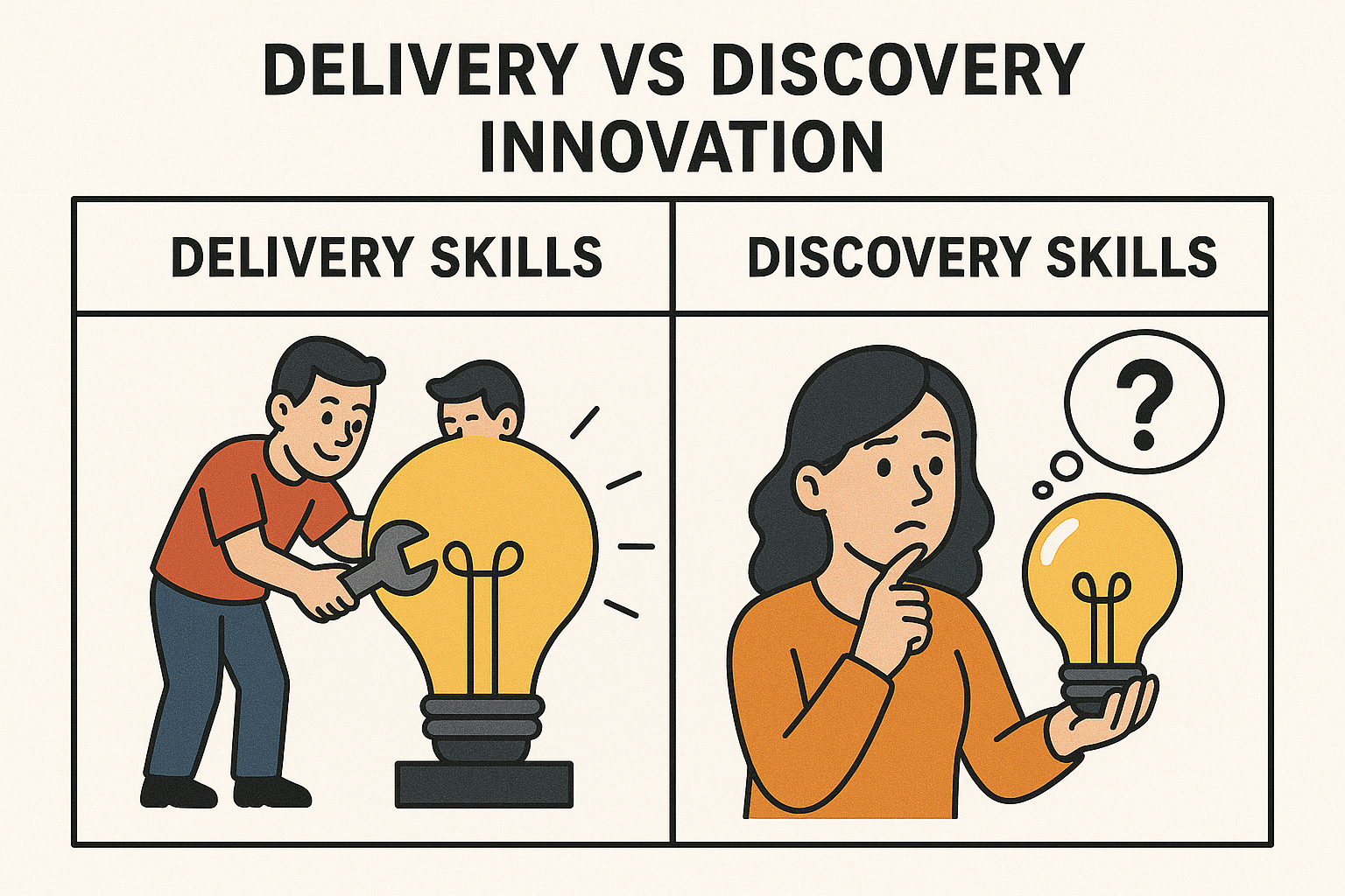 Delivery vs Discovery Innovation